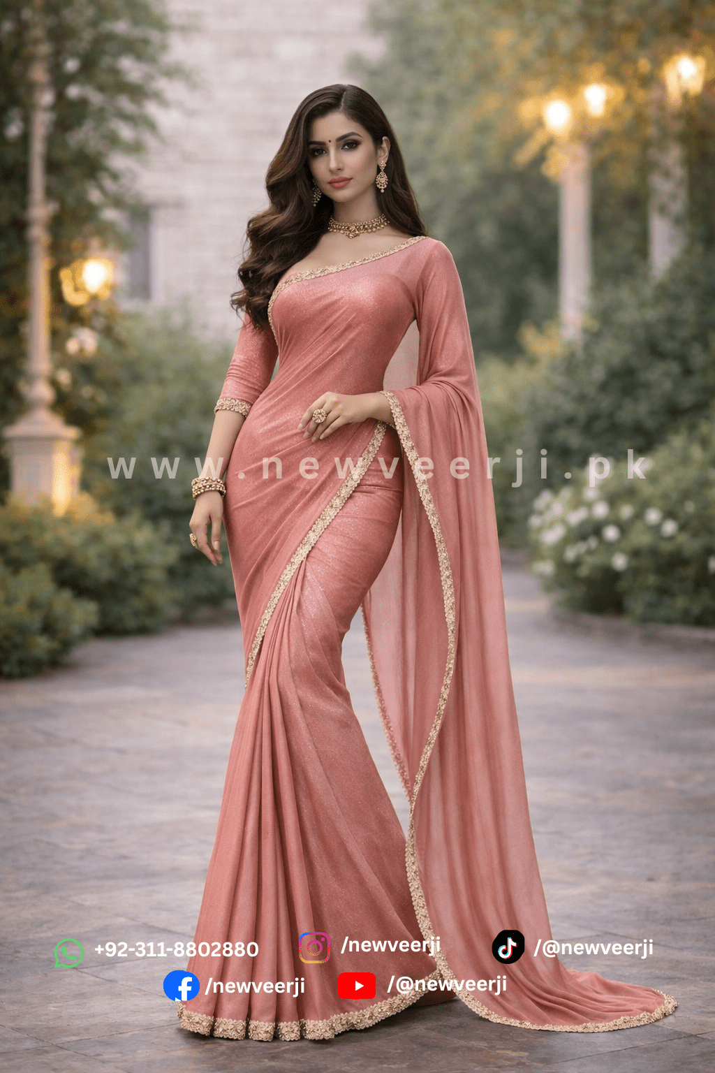 Elegant Fancy Silk Saree - New Veer Ji