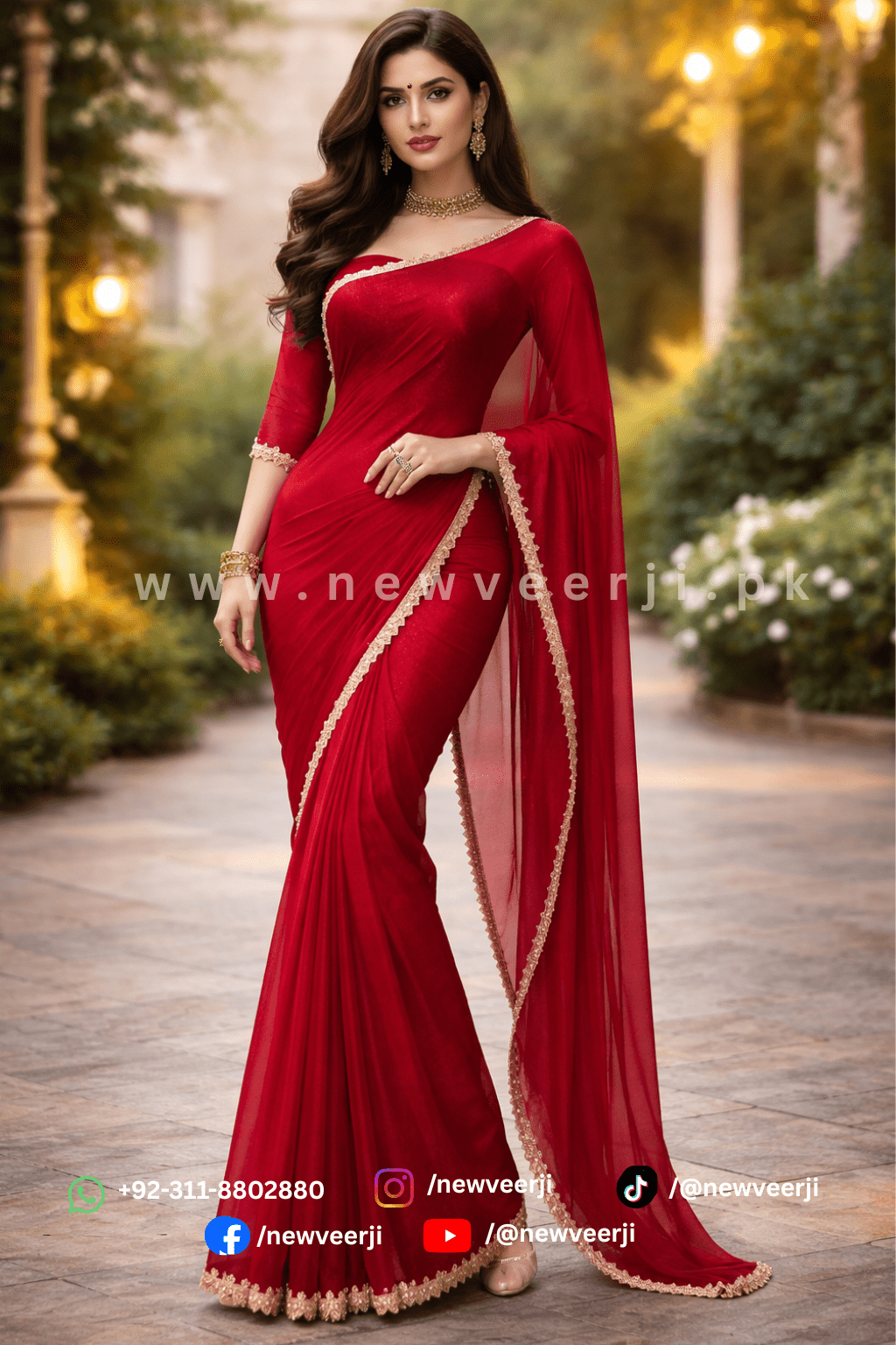 Elegant Fancy Silk Saree - New Veer Ji