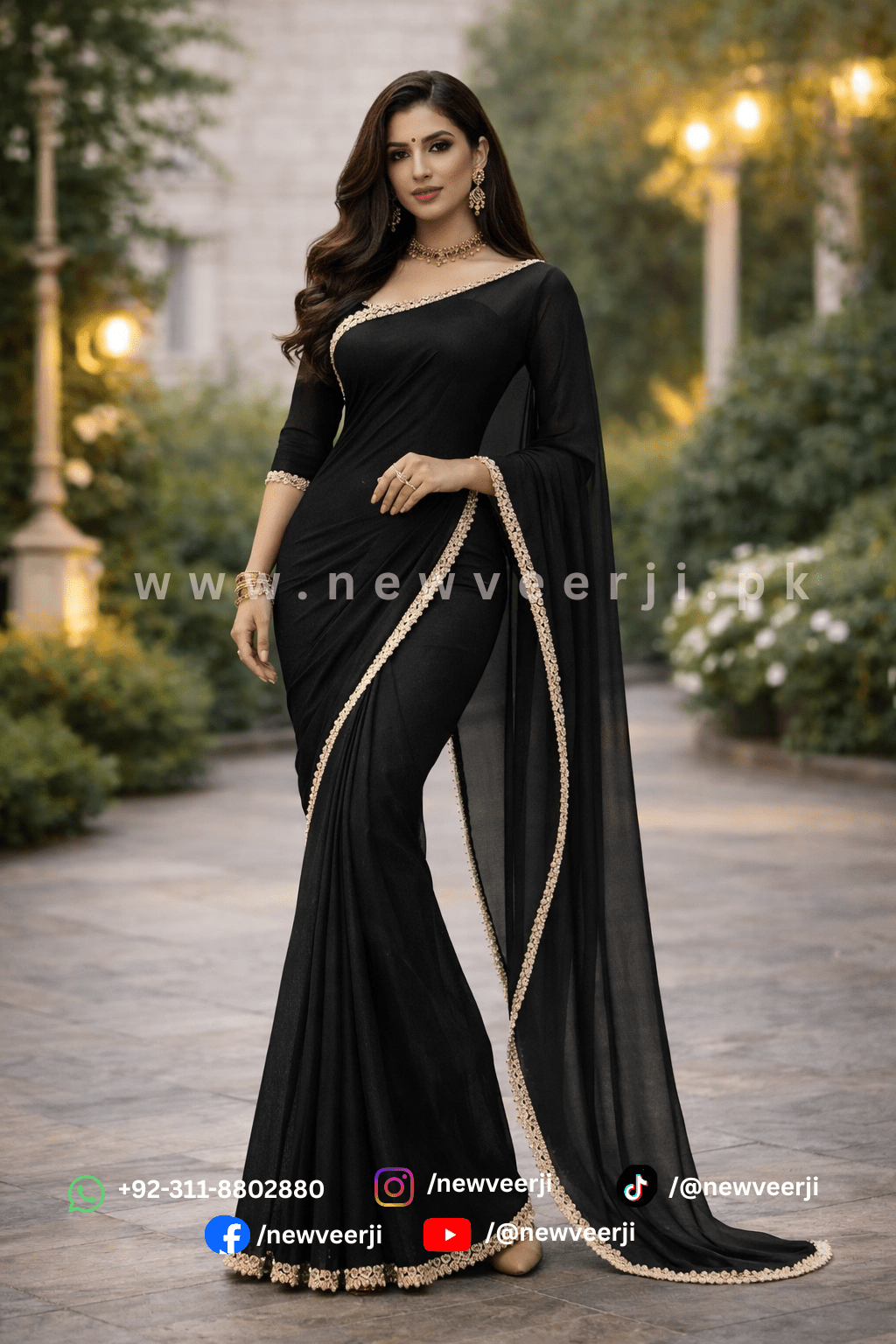 Elegant Fancy Silk Saree - New Veer Ji