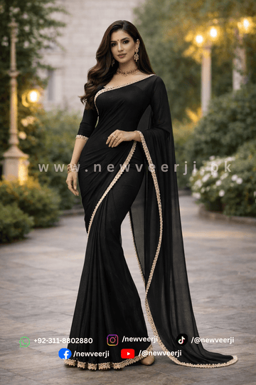 Elegant Fancy Silk Saree - New Veer Ji