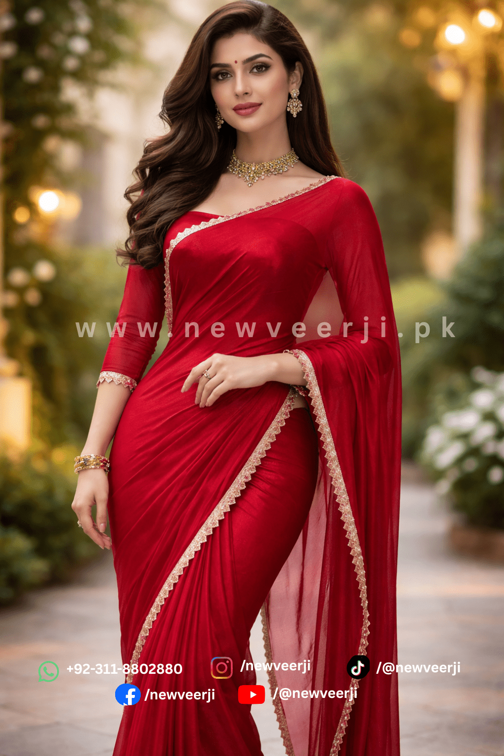 Elegant Fancy Silk Saree - New Veer Ji