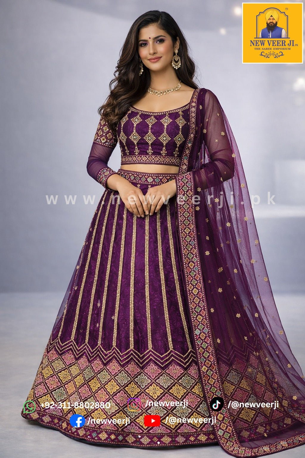 Elegant lehenga - New Veer Ji