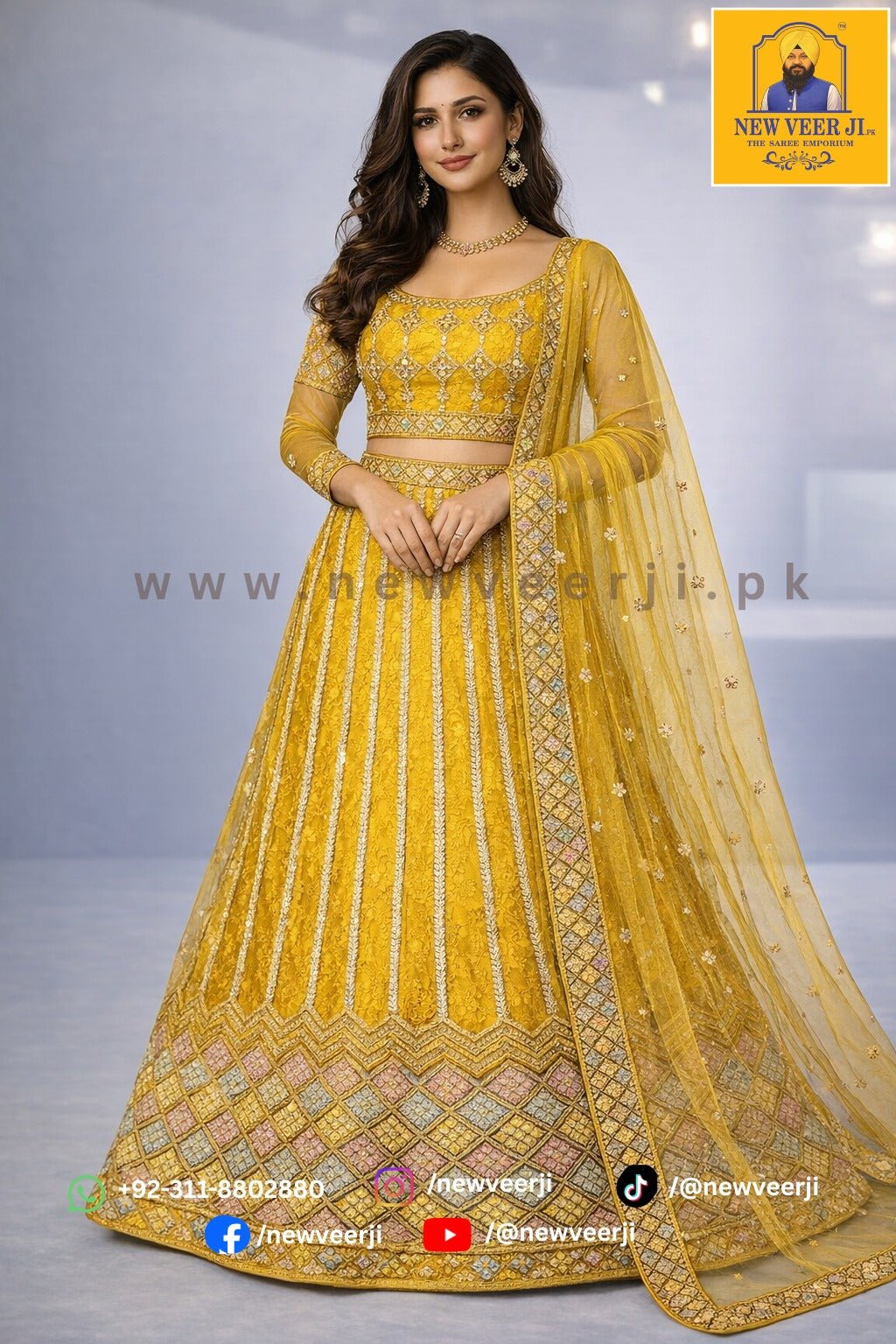Elegant lehenga - New Veer Ji