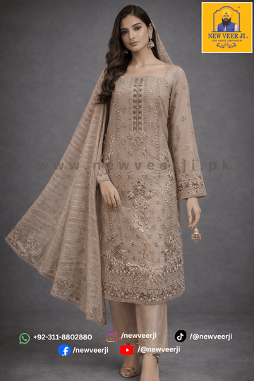 Fancy Suit 3 piece - New Veer Ji