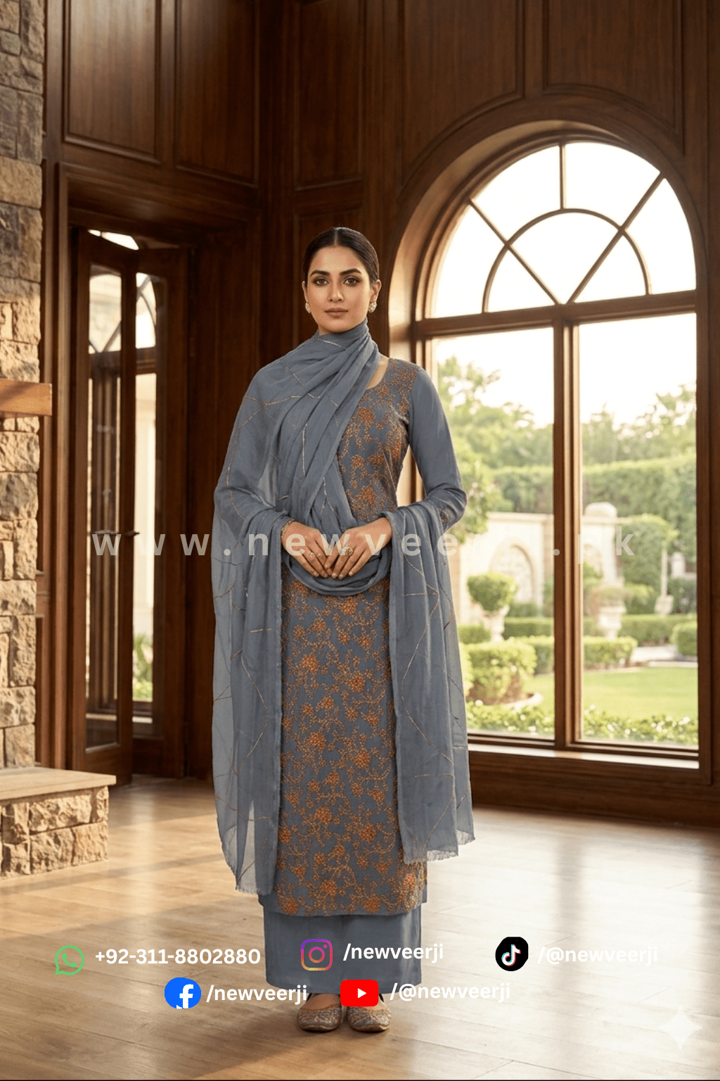 Fancy Suit 3p - New Veer Ji