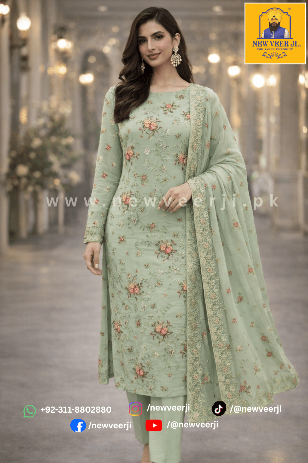 Fancy Suit 3p - New Veer Ji