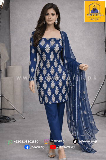 Fancy Suit 3pc - New Veer Ji