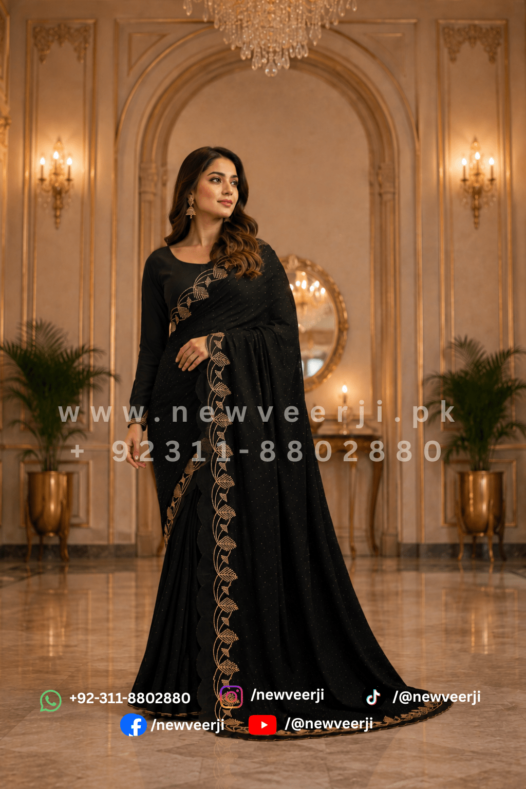 Flexible Silk Fabric Saree - New Veer Ji