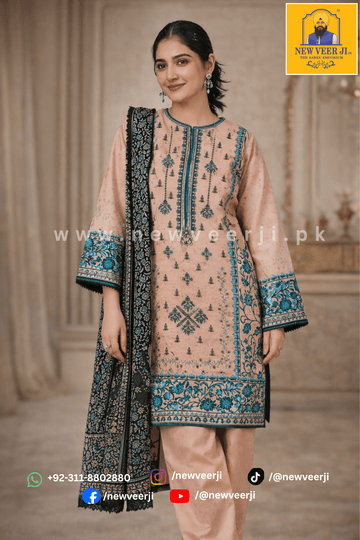 Lawn Suit 3p - New Veer Ji