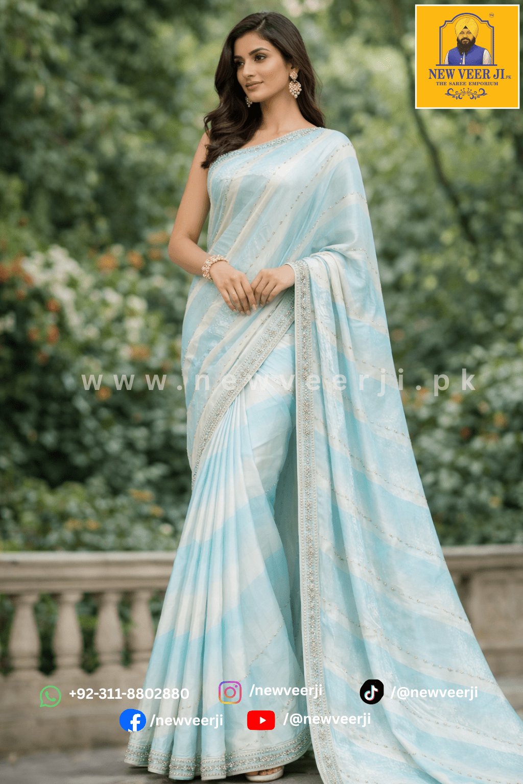 Shaded Saree - New Veer Ji
