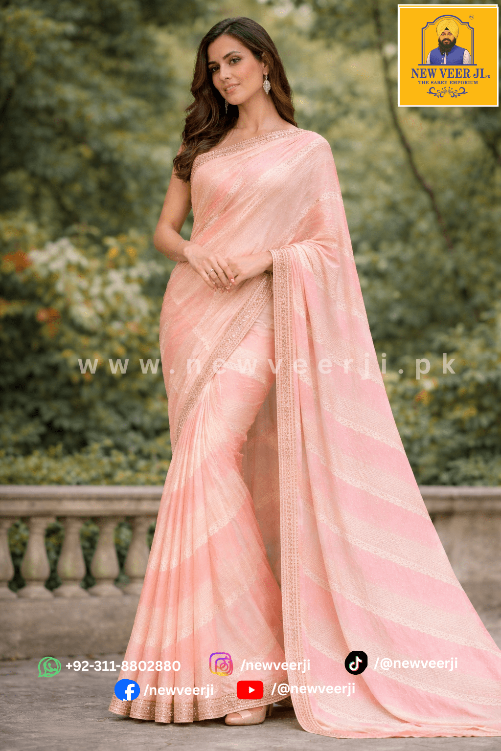 Shaded Saree - New Veer Ji
