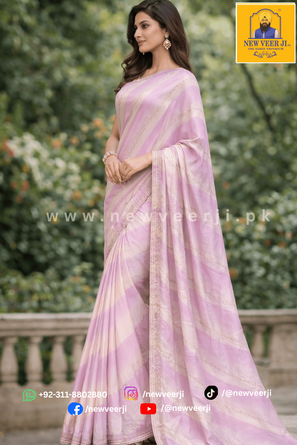 Shaded Saree - New Veer Ji