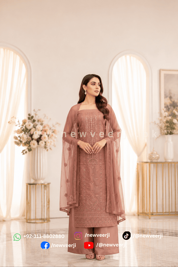 Suit organza base - New Veer Ji